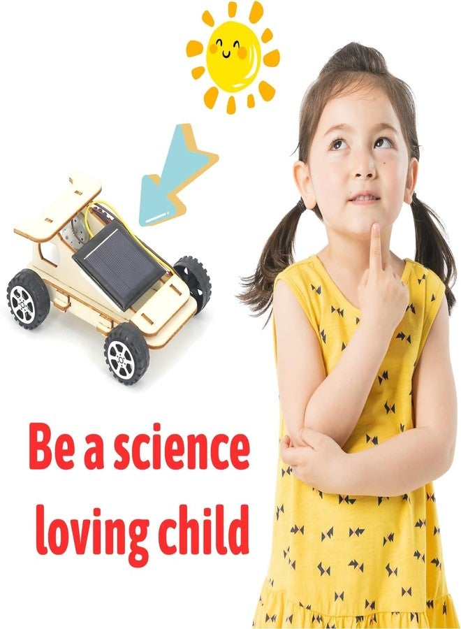 Electrobot DIY STEM Kit Combo - Solar Car, Wooden Plane, and Windmill Educational Science Projects for Kids - Build, Learn, and Explore Renewable Energy & Mechanics - Image 5